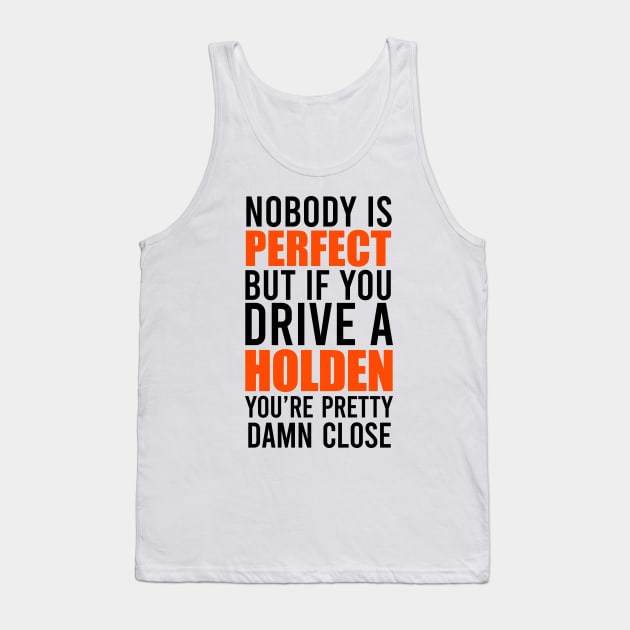 Holden Owners Tank Top by VrumVrum